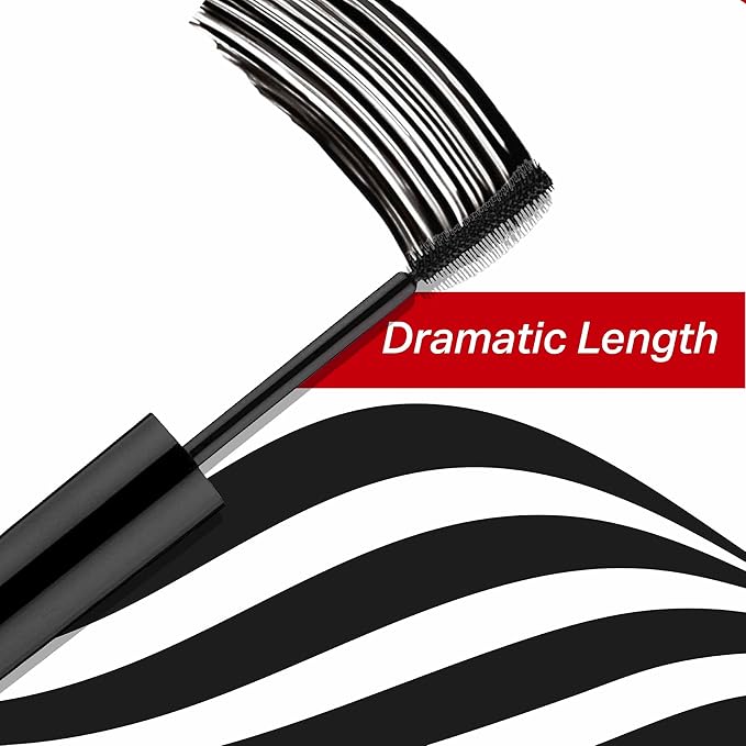 Perfect Curl Curling Lash Lift Lengthening Mascara that Holds Curl, Best Curling Mascara for Curly Lashes | No Flaking, Smudging, or Clumping, 0.21 Fl Oz