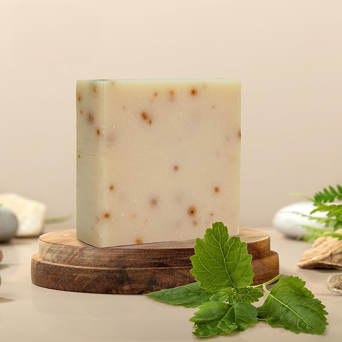360 Feel Patchouli Bar Soap - Made in the USA - Castile Handmade All Natural Cold Processed - Infused with Artisanal Scent for Relaxation & Calm - Rich, Creamy Lather (5oz, 4-Pack)
