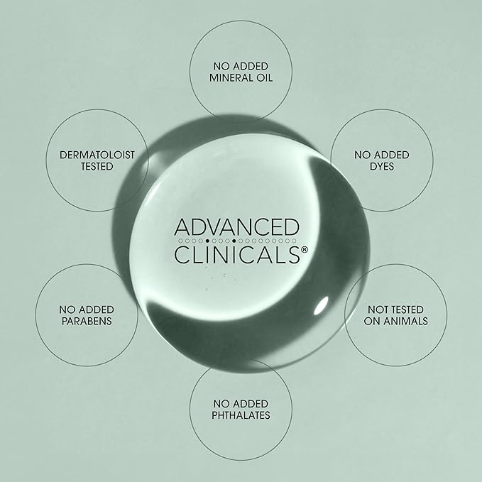 Advanced Clinicals Collagen Peptides Firming Body Lotion Face Cream + Collagen Body Oil Moisturizer 2PC Skin Care Set For Women & Men | Skin Tightening Dry Skin Moisturizing Cream & Massage Oil, 2PC