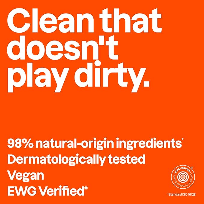 ATTITUDE Shower Gel Body Wash for Men, 98% Natural Origin Ingredients, Paraben & Phthalate Free, EWG Verified, Cleanses Without Drying, Matcha & Bergamot, 14 Fl Oz (Pack of 3)