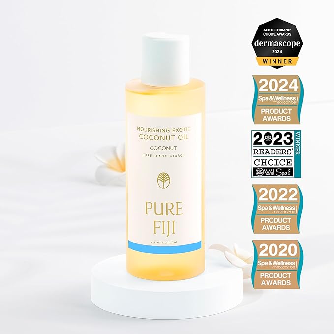 PURE FIJI Nourishing Exotic Coconut Body Oil, Coconut (7.7 fl oz/230ml)