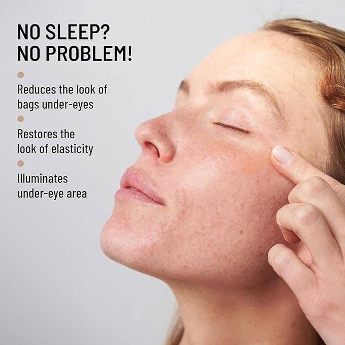Dr. Brandt Needles No More, No More Baggage - 1 oz (Jumbo Size) - Minimizes Under-Eye Bags, Puffiness & Dark Circles