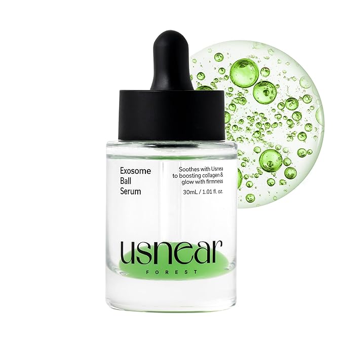 ExoBall Serum – Uneven Skin Texture & Pore Care for Radiant Face with Exosome, Niacinamide & Collagen, Korean Skin Care, 1.01 fl oz