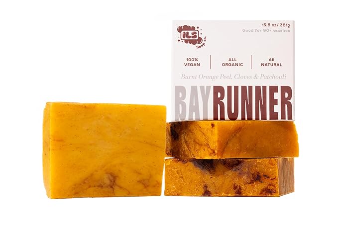 ILS Soap Co.– All-Natural Soap bar for Men & Women – Cold Process, Handmade in the USA