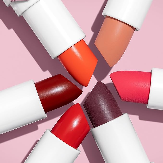 wet n wild Mega Last High-Shine Lipstick Lip Color, Infused with Seed Oils For a Nourishing High-Shine, Buildable & Blendable Creamy Color, Cruelty-Free & Vegan - Clothes Off