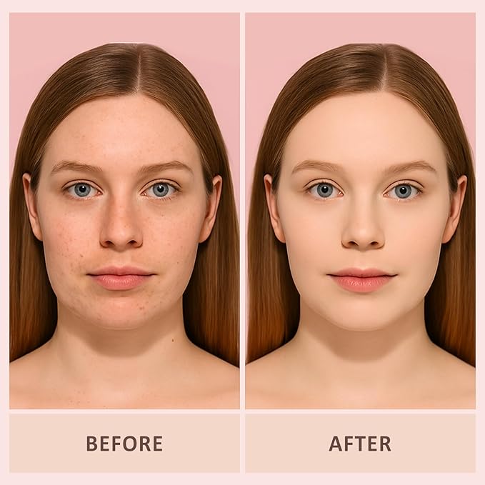 UCANBE 2-in-1 Set & Prime Pressed Setting Powder – Lightweight Foundation Coverage & Oil Control, Hydrating | Long-Lasting | Alcohol-Free | Paraben-Free | Smooth Matte Finish (Light)