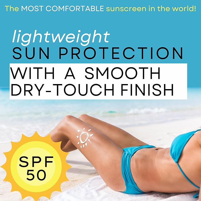Surface Sunscreen Lotion SPF 50 for Face and Body, Natural Formula, Lightweight and Reef Friendly, Broad Spectrum UVA UVB Protection, Water Resistant Sun Care for Outdoor Use, Fragrance Free, 3oz