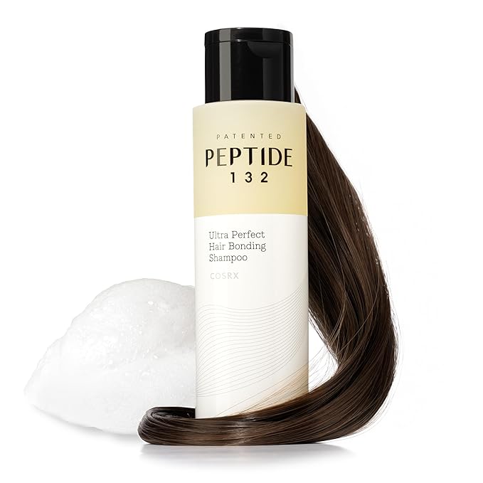 COSRX PEPTIDE 132 Hair Bonding Shampoo - Daily Scalp Treatment for Dandruff, Dry, Itchy or Flaky Scalp - Repairs & Strengthens Damaged Hair, For All Hair Types – 6.76 fl oz