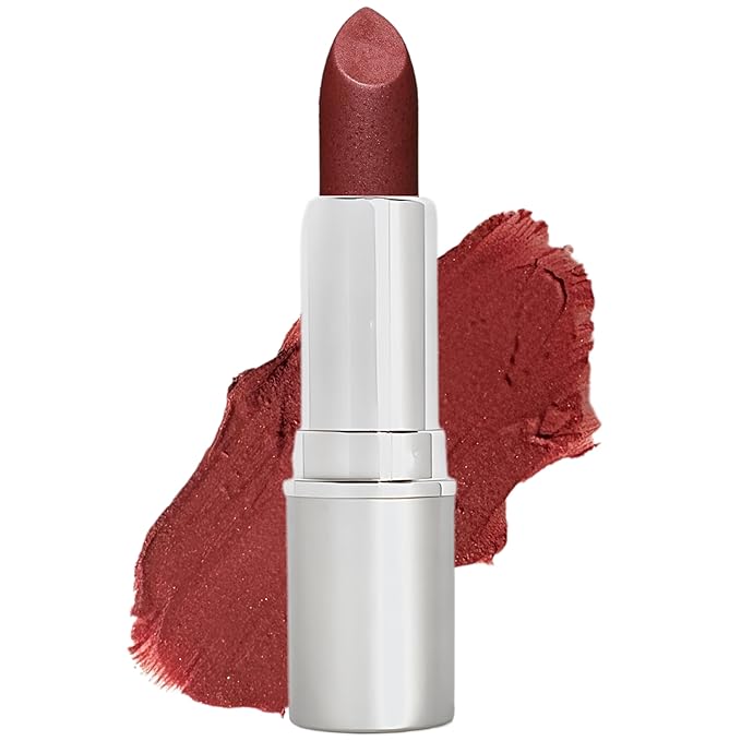 Honeybee Gardens Truly Natural Long Lasting Lipstick, Cherokee, Medium Neutral Mauve, Naturally Hydrating & Nourishing, Vegan, Gluten-Free & Cruelty-Free, 0.11 oz / 3g