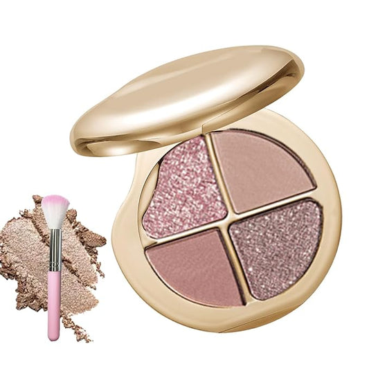 Glow Wardrobe Eye & Cheek Palette – Eyeshadow And Highlighter Makeup, Makeup Palette, Highlight Contour Makeup Palette, Blush For Cheeks And Eyes (5)