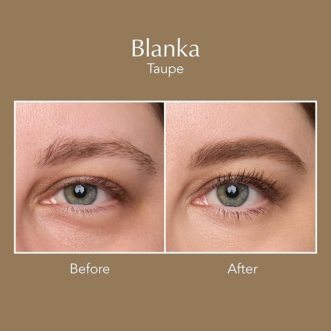 Thrive Causemetics Instant Brow Fix Semi-Permanent Eyebrow Gel, Waterproof Tinted Eye Brow Gel with Vitamin B5, Smudge-Proof, Vegan & Cruelty Free, Blanka (Taupe)