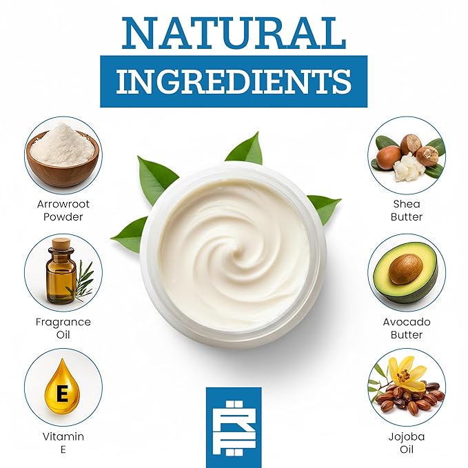 Cologne Body Butter for Men & Malibu Gold Sensual Scent Roller - Infused Shea Butter & Avocado Butter w/ Sunlit Citrus, Vanilla Caramel & Amberwood All-Day Fragrance, Moisturizing Vitamin E 4oz (2)