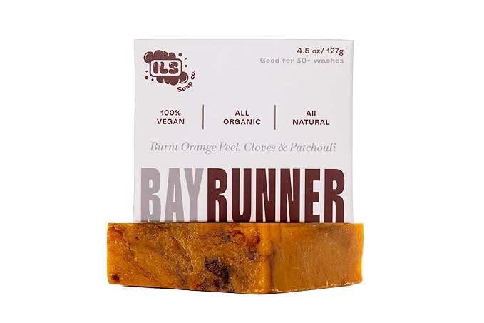 ILS Soap Co.– All-Natural Soap bar for Men & Women – Cold Process, Handmade in the USA
