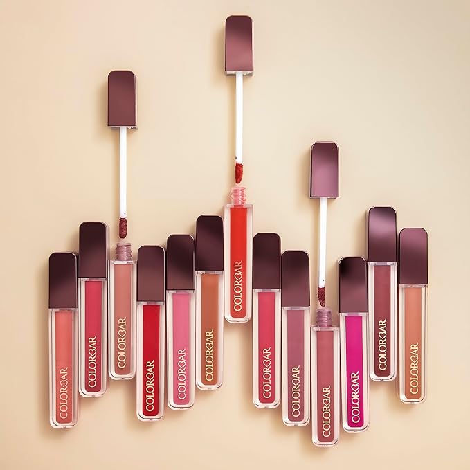 Powerkiss Vegan Matte Lipcolor - Hydrating Matte Lipstick - Talc-Free and Highly Pigmented Liquid Lipstick - 019 Majestic - 0.16 oz