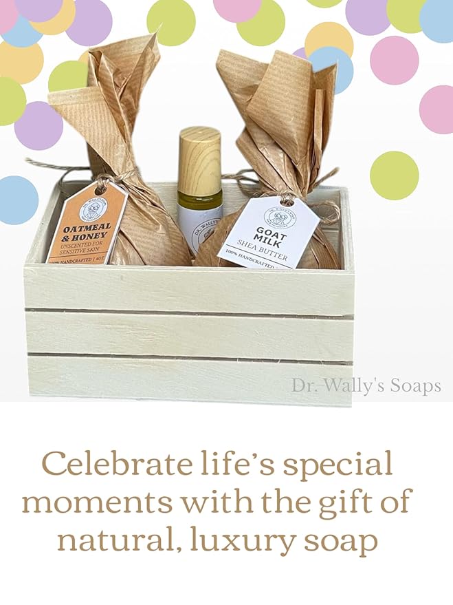 DR. WALLY'S SOAPS Handcrafted Soap Balls - Rustic Hand Formed soap Balls - Old Fashioned - 4oz Each, Made in USA (Pumpkin) 2- pack