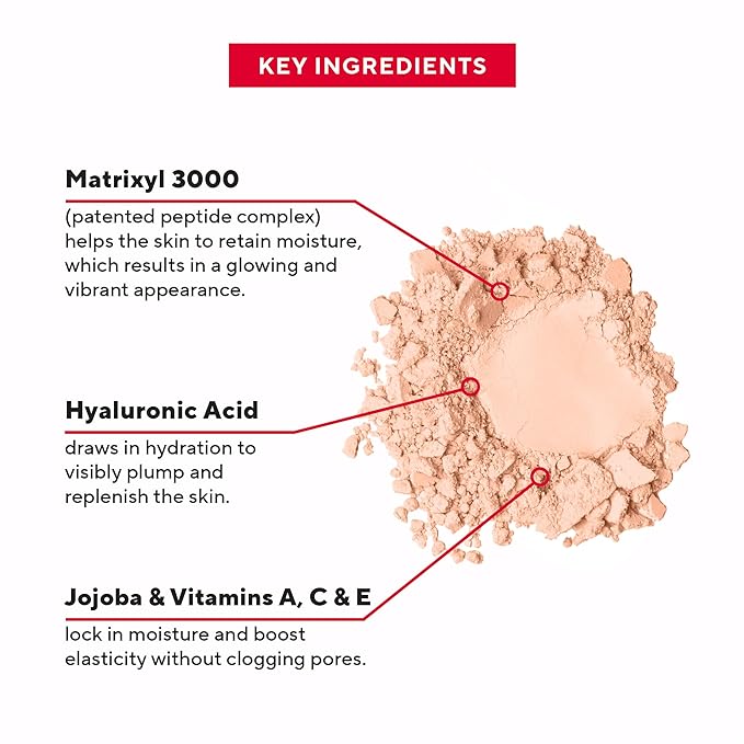 Mirabella Pure Press Powder Foundation Makeup, HD Finish Buildable Mineral Foundation for Sensitive Skin and All Skin Types with Age-Defying Benefits, Jojoba and Triglyceride, Original Fair I
