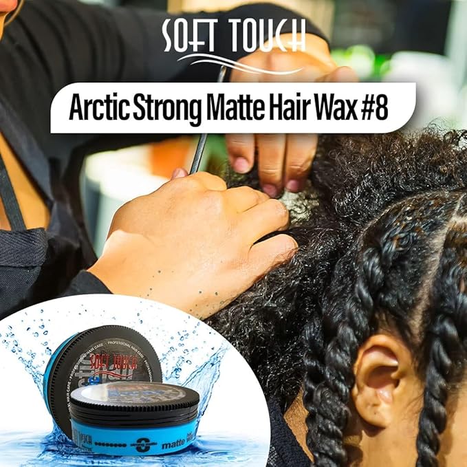 Soft Touch Hair Wax (Arctic Strong #8)