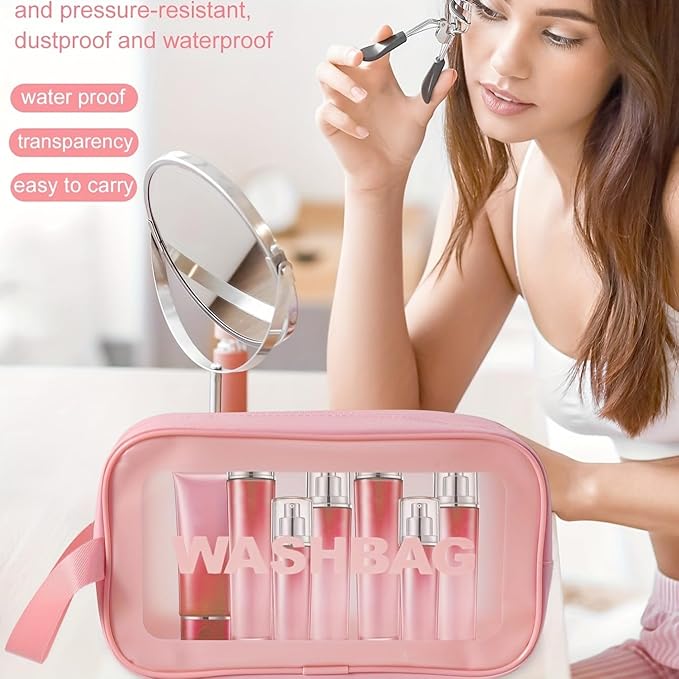 Pink Makeup Brushes Set Professional 56Pcs with Case Premium Synthetic for Foundation Concealer Blush Eyeshadow Powder Contour Makeup Brush Kit Face Eye Make up Brushes & Tools
