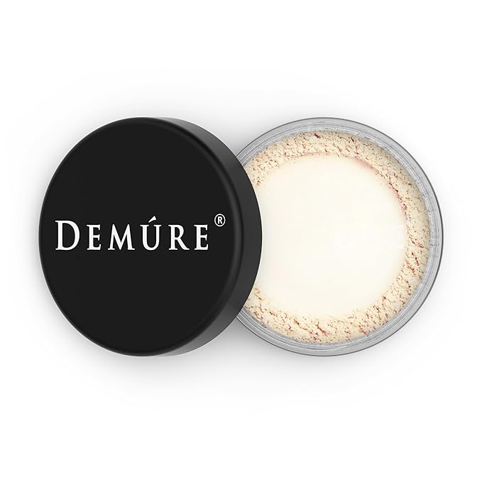 Demure Mineral Makeup | Concealer for Dark Circles | Under Eye Brightening Treatment | Pure Crushed Mineral Formula | Lightweight Loose Powder Coverage