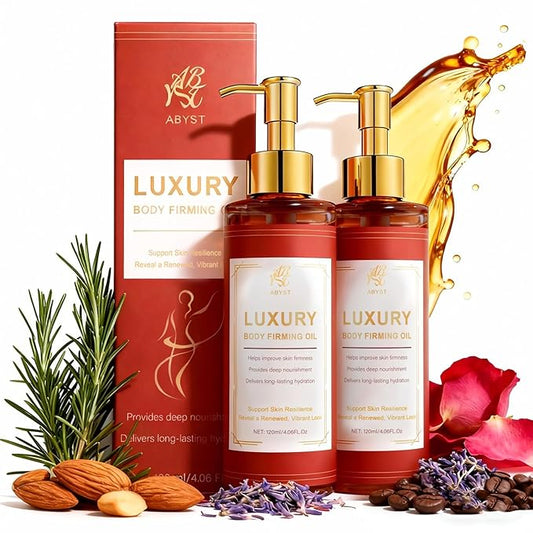 Body Firming Oil - Luxury Toning & Tightening Treatment for Crepey Skin - Hydrating, Nourishing Elixir to Improve Skin Texture & Elasticity - 120ml (2)