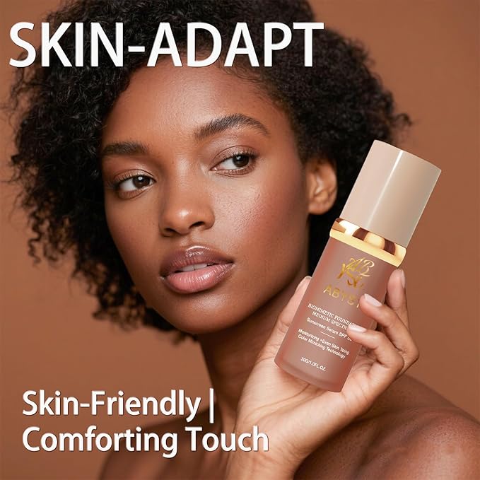 4-in-1 Foundation | Neutral-Tone Concealer |Hydrating Full Coverage Foundation | Color Balancer & Imperfection - Medium Natural for Normal Skinned People 1 Fl Oz (Tan #3)