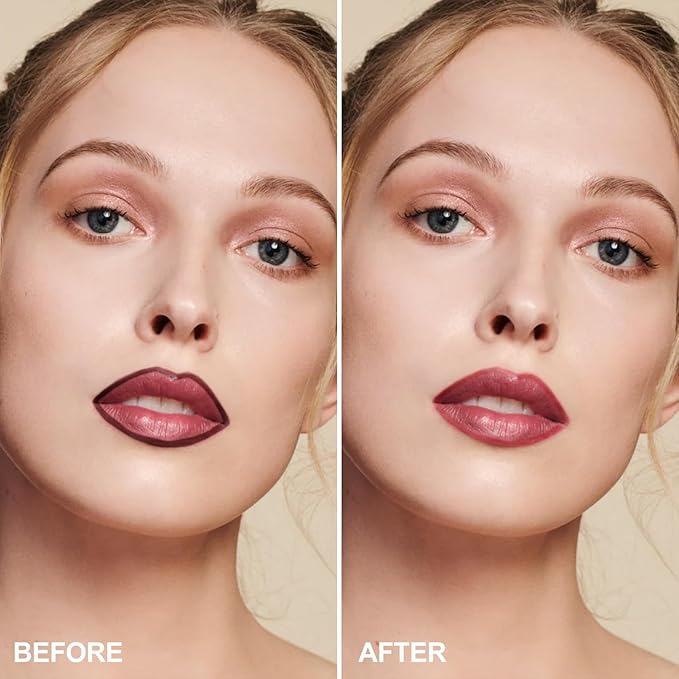 Lip Stain Peel Off - Long Wear Tattoo Lip Liner, Waterproof & Transfer-proof Peel Off Lip Stain with Matte Finish, Lip Tint For All Skin Types (Mauve, 1 Count(Pack of 1))