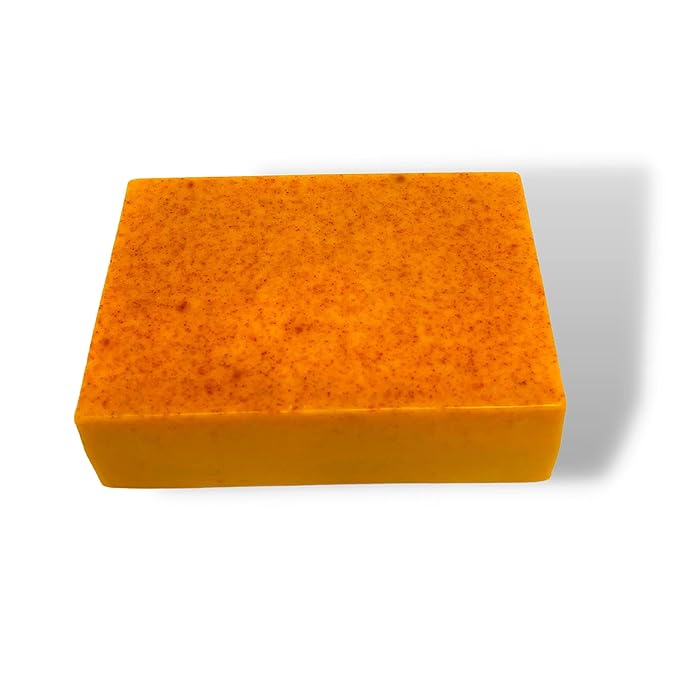 Turmeric Brightening Soap Bar – 1-Pack with Kojic, Frankincense & Lavender Oils – Gentle Cleanser for Radiant, Even-Looking Skin