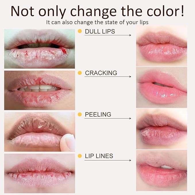Color Changing Lipstick, Gold Crystal Color Changing Lipstick, Transferproof Colors Changings Transparente Lipsticks, Long Lasting 24 Hours, Moisturizing Glossy Shine Lip Gloss for Women (1pcs)