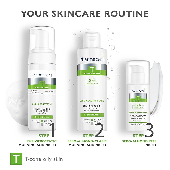 Exfoliating Night Cream 5% Mandelic Acid, Face Cream, Gently Exfoliates, Helps Refine Pores, Helps Reduce Acne & Oil, Cream for Oily & Combination Skin, SEBO-ALMOND PEEL, 1.69 fl oz