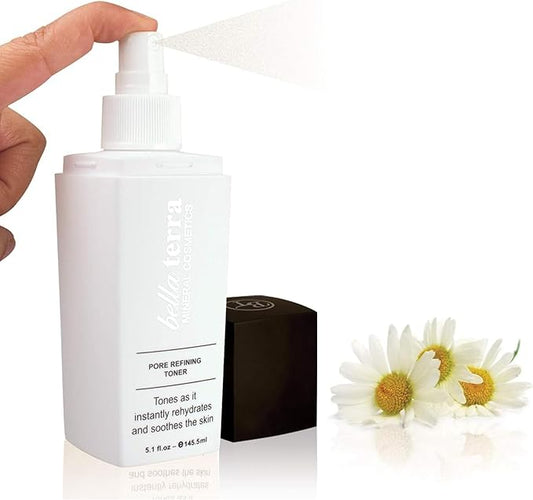 Bellaterra Cosmetics Toner with Salicylic Acid – Hydrating Astringent Essence for All Skin Types – Exfoliating, Pore-Refining, and Makeup Prep Solution – with Coconut Water & Witch Hazel