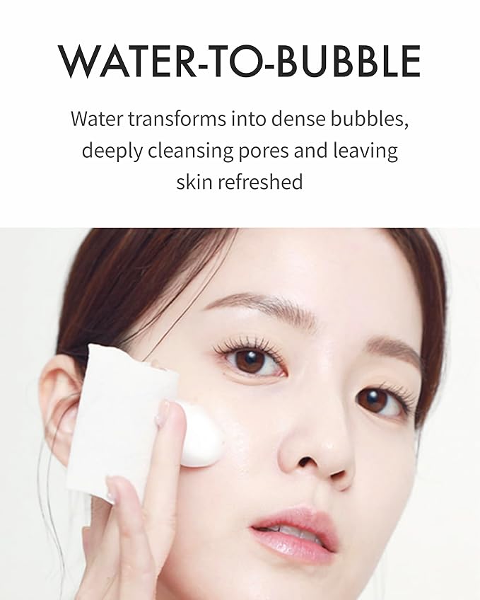 REJURAN® Moisture Bubble Cleansing Water, c-PDRN® - Facial Foaming Cleanser with PDRx, pH-Balanced and Hydrating, Micellar Water for Makeup Removal, Korean Skin Care (5.07 fl oz)