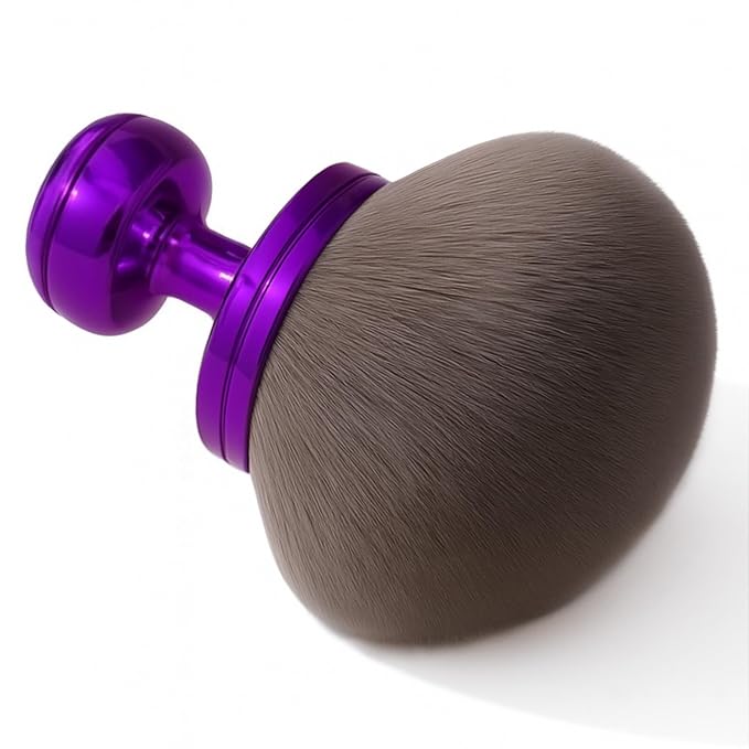 Extra Large Kabuki Self Tanner Brush – Vegan Tanning Applicator for Streak-Free Tan, Full Body Foundation, Sunscreen, Bronzer, Mousse, Lotion, Shimmer, Body Makeup & Professional Tanning Brush