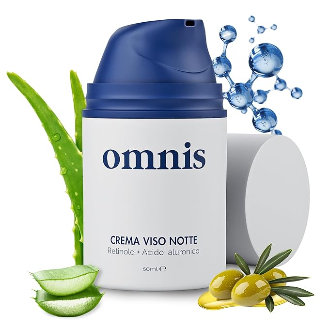 Face Cream – Moisturizer with Retinol and Hyaluronic Acid, Refreshing Effect, Reduces Wrinkles and Dark Spots, Improves Skin Elasticity and Radiance