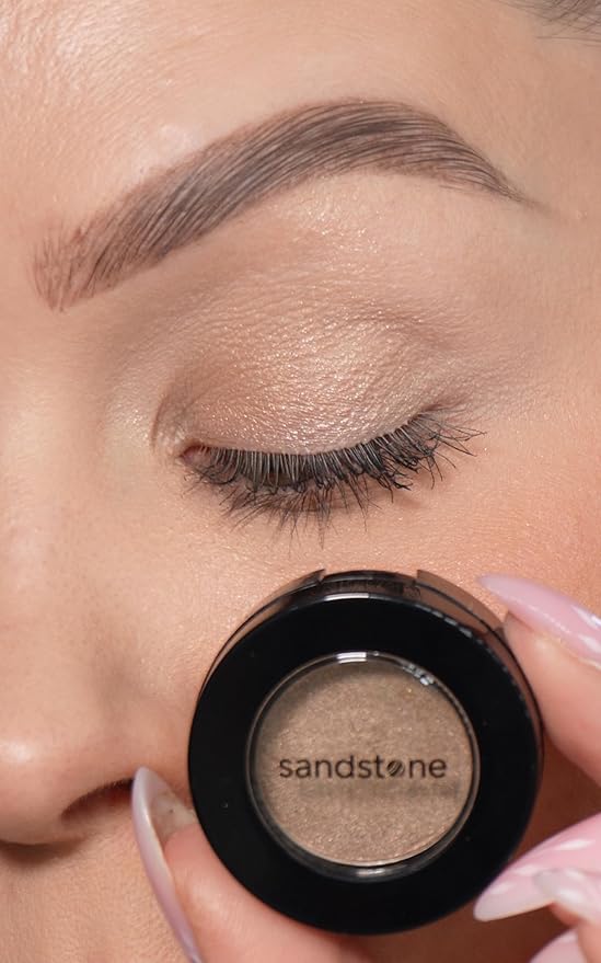 Eyeshadow for Sensitive Eyes, Eyeshadow with Long Durability, Allergy Certified, Fragrance-Free and Vegan Eye Make-Up, Hypoallergenic Make-Up (592 Golden Earth)