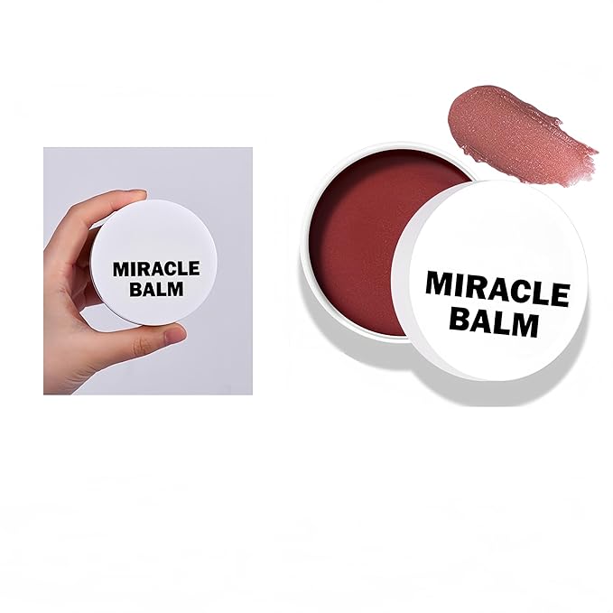 4 Color Multi Glow Blush BalmFace Makeup, Face Creamy Blush for Women Cheek Lip Eye, Lightweight & Blendable Color Blush Palette for All Skin Types(02 Earth Rose)