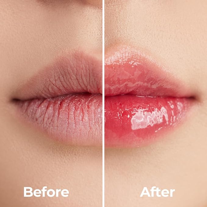 Pudding Glow Korean Lip Tint | Natural Lip Stain | Gloss to Stain | Long-Lasting & Non-Sticky | Lightweight Lip Tint 0.14 oz. (02 ENDING ROSE+03 CANDY BERRY)