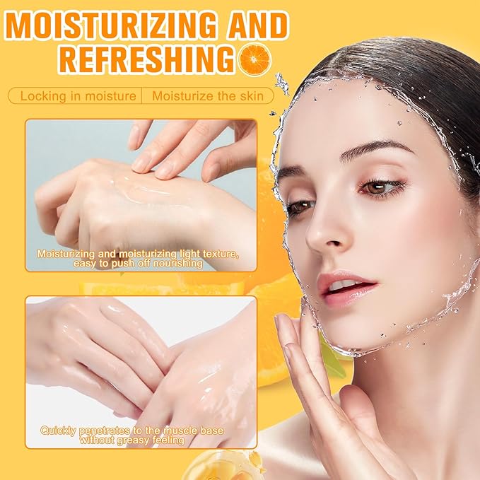 VC Toner,Moisturizing Face Toner Hydrating Facial Essences,Lightweight Face Moisturizer,Vitamin C & Sweet Orange Essence, Minimizes Pores & Soothes Dry Skin for All Types,300ml