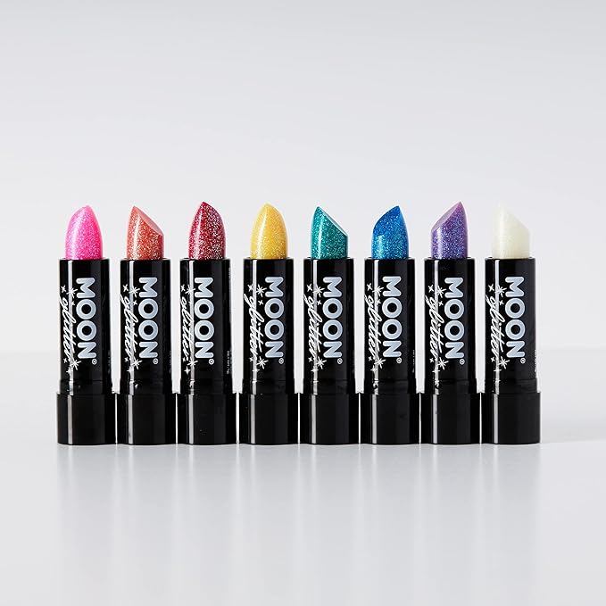 Iridescent Glitter Lipstick, Cherry