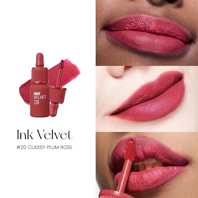 Peripera INK THE VELVET VARIATION (020 CLASSY PLUM ROSE)
