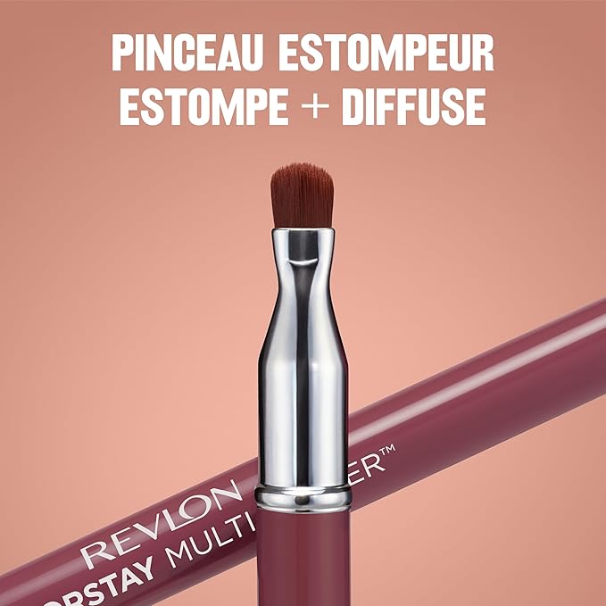 Revlon ColorStay Multi-Liner, Creamy Formula, Multiuse For Lips, Eyes & Face, Precision Brush for Easy Blending, 002 Dallying