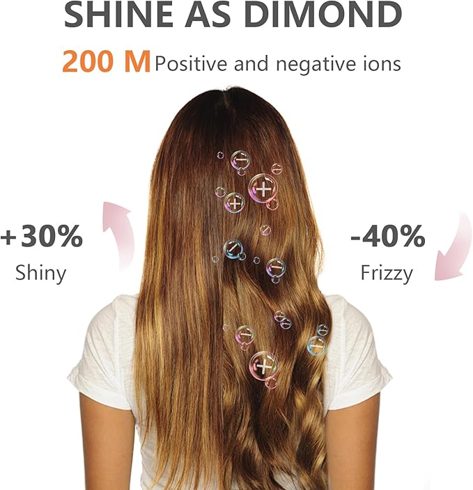 Hight Speed One-Step Volumizer Hair Dryer, 4-in-1 Hair Dryer Brush Blow Dryer & Styler Volumizer – Hot Air Straightener Brush for Frizz Control, Salon Blowout, Fast Drying with Ionic Technology