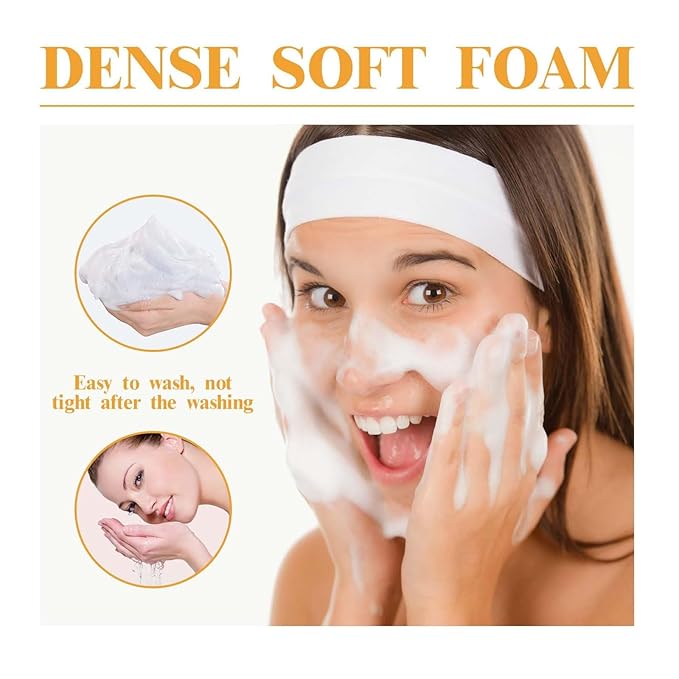 Turmeric Facial Cleanser With Brush, Deep Cleansing Glow Exfoliate Foaming Face Wash, For Women Men's All Skin.-2Pcs