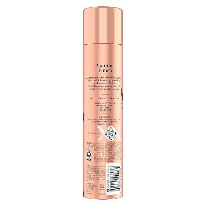 Nexxus Flexible Hold Hairspray Comb Thru for a Lightweight, Brushable Hold, with StyleProtect Technology 10 oz