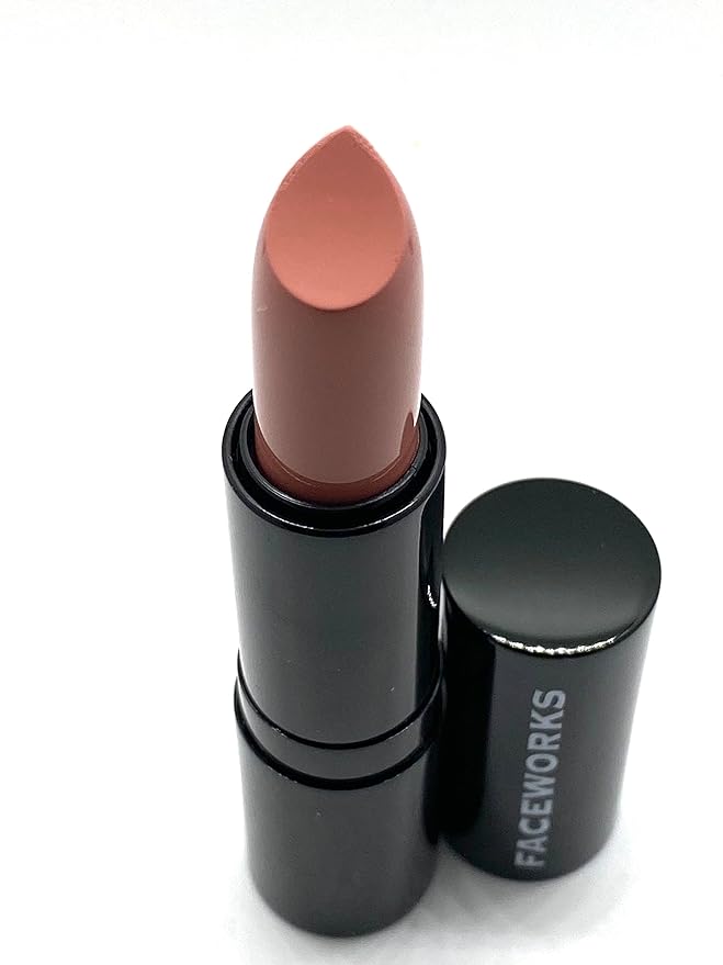 Hypoallergenic Lipstick for Sensitive Skin By FACEWORKS (Matte Lilly)