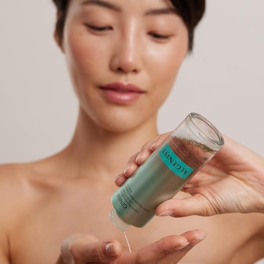 Algenist GENIUS Liquid Skin Resurfacing Face Toner - Gentle 2% BHA Liquid Exfoliant with Salicylic Acid & Collagen - Minimizes Pores, Firms & Smooths Fine Lines - Vegan Anti Aging Skin Care (3.4 oz)