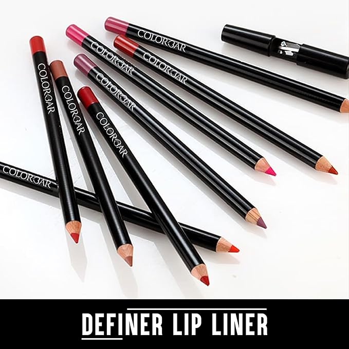 Definer Lip Liner - Easy-Glide Contouring Lip Liner Pencil - Matte Finish with Intense Color Payoff - Waterproof - 017 Pure Vino - 0.05 oz