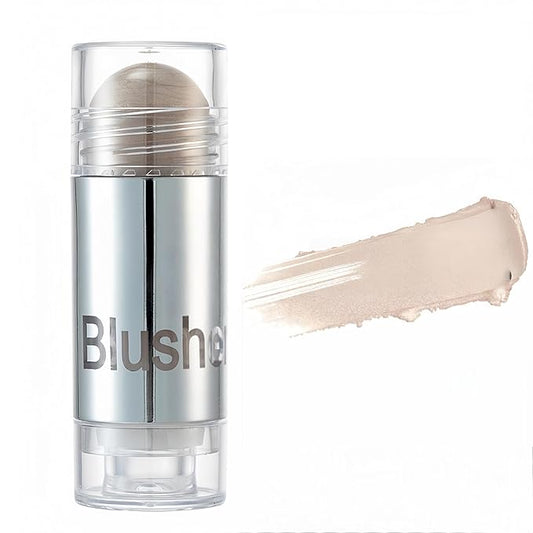 8 Color Multi-use Face Cream Blush Stick for Cheeks, Hydrating Long Lasting Makeup Blush Highlighter Stick for Cheeks Eyes Lips for Women(01)