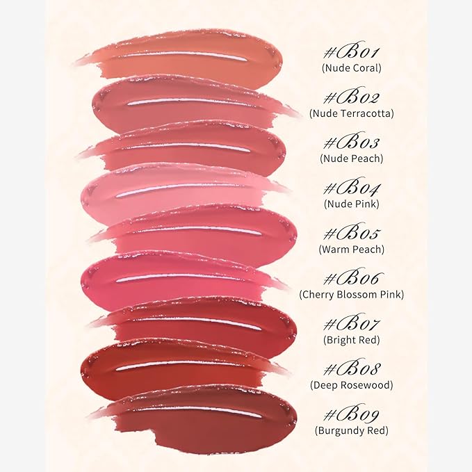 Flower Knows Swan Ballet Shine Lipstick,Hydrating Solid Lip Gloss,Moisturizing Pink Tinted Lip Balm-Long Lasting Lip Gloss in Balm for Girls&Women,Vegan & Cruelty-Free(B05 Endless Summer)
