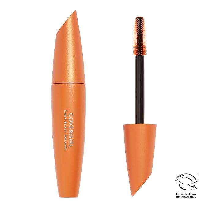 COVERGIRL Lash Blast Volume Mascara (Very Black) & Lash Blast Amplify Eyelash Primer - Twin Pack