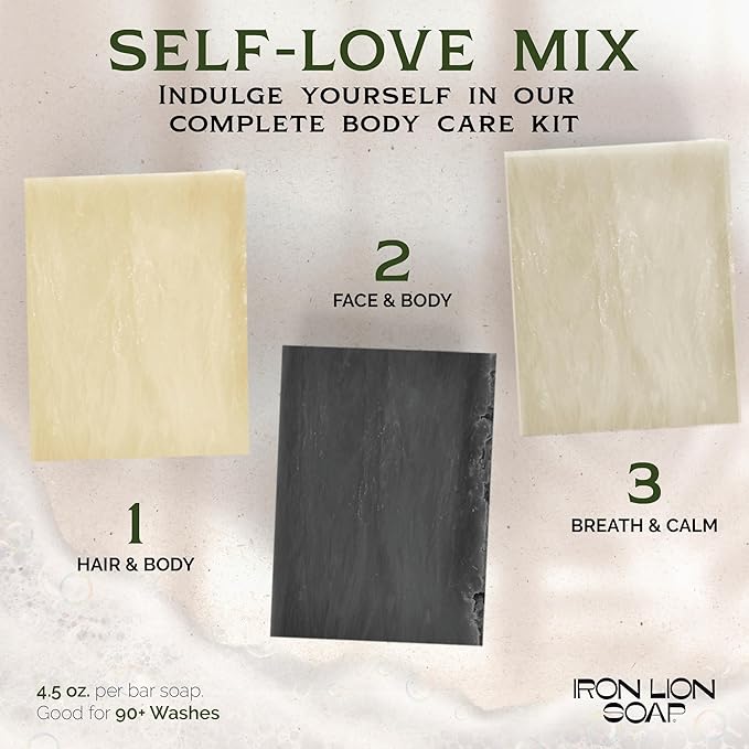 ILS Soap Co.– All-Natural Soap bar for Men & Women – Cold Process, Handmade in the USA